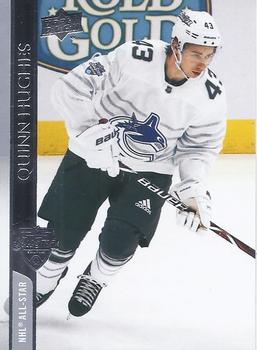 Quinn Hughes All Star Team Upper Deck 2020/21 Extended Series #680