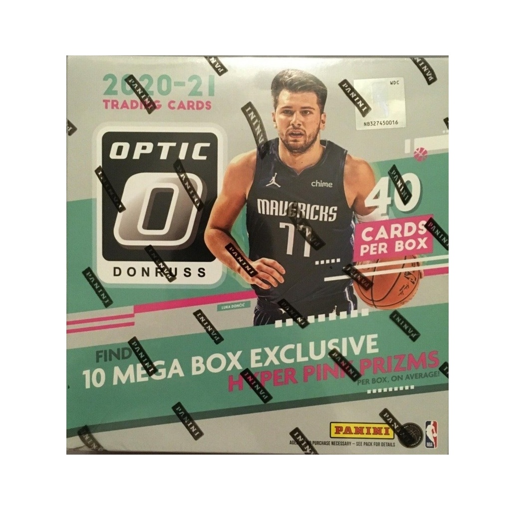 Panini Donruss Optic 2020/21 NBA Basketball 40-Card Mega Box