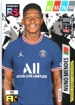 Nuno Mendes Paris Saint-Germain 2022 FIFA 365 Rising Star / Team Mate #RS39