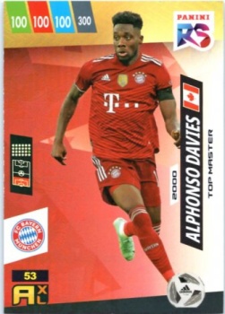 Alphonso Davies Bayern Munchen 2022 FIFA 365 Rising Star / Top Master #RS53