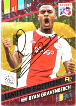Ryan Gravenberch AFC Ajax 2022 FIFA 365 Rising Star / Limited Edition #RSLE-RG