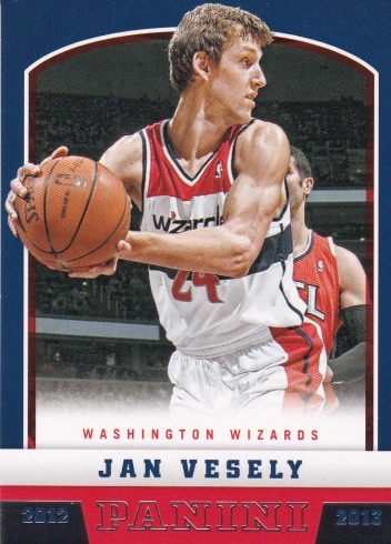Jan Vesely Washington Wizards 2012/13 Panini #244 