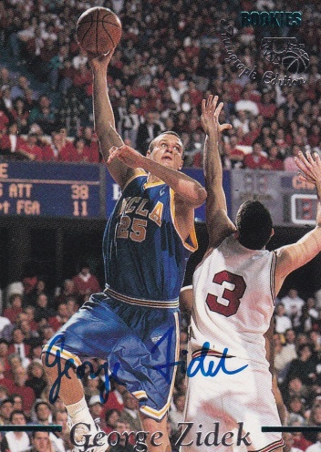 Jiri Zidek UCLA Bruins AUTOGRAPH 1995 Classic Rookies Autographs #GEZI 