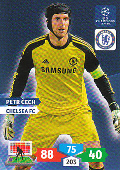 Petr Cech Chelsea 2013/14 Panini Champions League #118