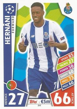 Hernani FC Porto 2017/18 Topps Match Attax CL #232
