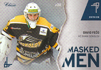 David Feco Sokolov OFS Chance liga 2019/20 Masked Men #MM-DFE