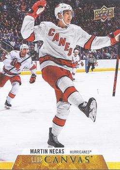 Martin Necas Carolina Hurricanes Upper Deck 2020/21 Series 2 UD Canvas #C138