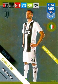 Giorgio Chiellini Juventus FC 2019 FIFA 365 Fans' Favourite #173