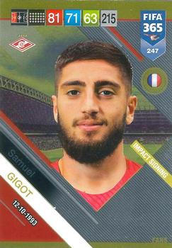 Samuel Gigot Spartak Moscow 2019 FIFA 365 Impact Signing #247