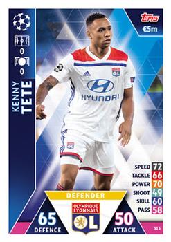 Kenny Tete Olympique Lyonnais 2018/19 Topps Match Attax CL #313