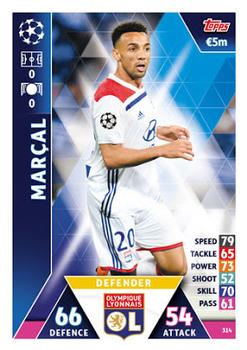 Marcal Olympique Lyonnais 2018/19 Topps Match Attax CL #314