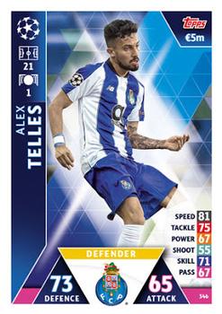 Alex Telles FC Porto 2018/19 Topps Match Attax CL #346