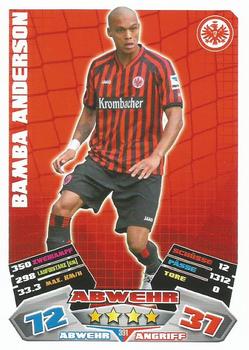 Bamba Anderson Eintracht Frankfurt 2012/13 Topps MA Bundesliga Extra #391