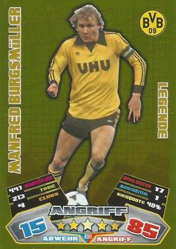 Manfred Burgsmuller Borussia Dortmund 2012/13 Topps MA Bundesliga Extra Legende #499