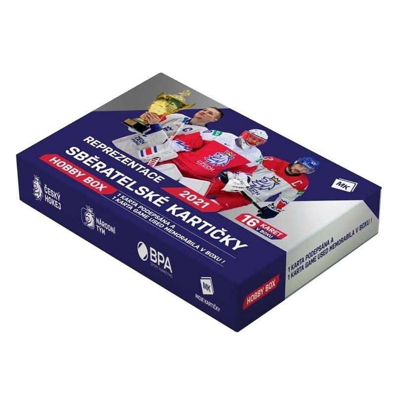 Moje Kartičky Národní Tým 2020/21 MK Reprezentace Hobby box Hokejové karty