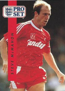 Steve McMahon Liverpool 1990/91 Pro Set #109
