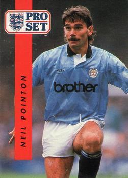 Neil Pointon Manchester City 1990/91 Pro Set #128