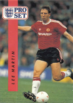 Lee Martin Manchester United 1990/91 Pro Set #139
