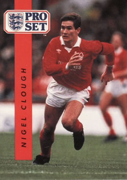 Nigel Clough Nottingham Forest 1990/91 Pro Set #172