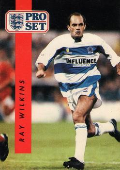 Ray Wilkins Queens Park Rangers 1990/91 Pro Set #186