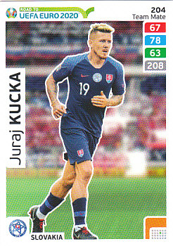 Juraj Kucka Slovakia Panini Road to EURO 2020 #204