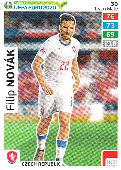 Filip Novak Czech Republic Panini Road to EURO 2020 #30