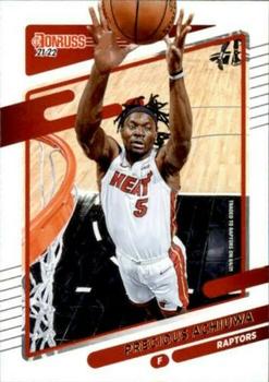 Precious Achiuwa Toronto Raptors 2021/22 Panini Donruss Basketball #24