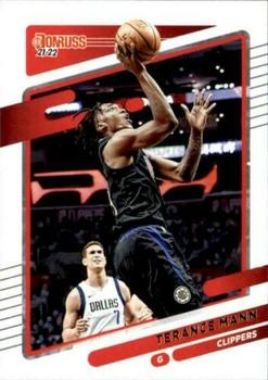 Terance Mann Los Angeles Clippers 2021/22 Panini Donruss Basketball #156