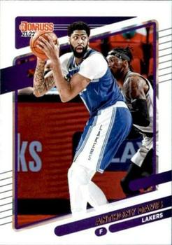 Anthony Davis Los Angeles Lakers 2021/22 Panini Donruss Basketball #172
