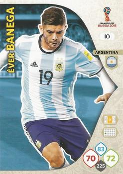 Ever Banega Argentina Panini 2018 World Cup #10