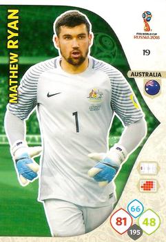 Mathew Ryan Australia Panini 2018 World Cup #19