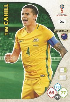 Tim Cahill Australia Panini 2018 World Cup #26