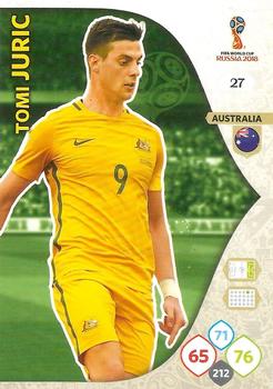 Tomi Juric Australia Panini 2018 World Cup #27