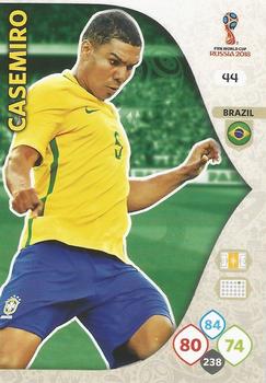 Casemiro Brazil Panini 2018 World Cup #44