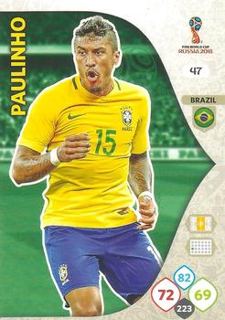 Paulinho Brazil Panini 2018 World Cup #47