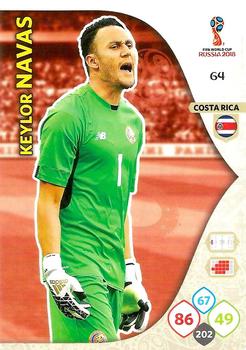 Keylor Navas Costa Rica Panini 2018 World Cup #64