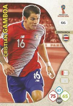 Cristian Gamboa Costa Rica Panini 2018 World Cup #66