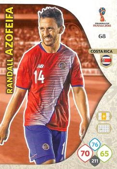 Randall Azofeifa Costa Rica Panini 2018 World Cup #68
