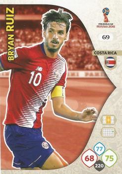 Bryan Ruiz Costa Rica Panini 2018 World Cup #69