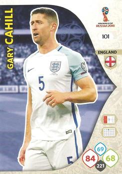 Gary Cahill England Panini 2018 World Cup #101