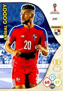 Anibal Godoy Panama Panini 2018 World Cup #247