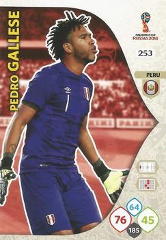 Pedro Gallese Peru Panini 2018 World Cup #253