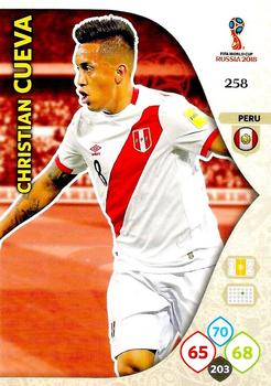 Christian Cueva Peru Panini 2018 World Cup #258