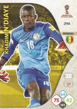 Khadim N'Diaye Senegal Panini 2018 World Cup #298