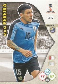 Maxi Pereira Uruguay Panini 2018 World Cup #345