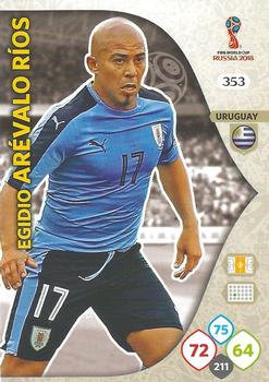 Egidio Arevalo Rios Uruguay Panini 2018 World Cup #353