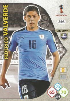 Federico Valverde Uruguay Panini 2018 World Cup #356