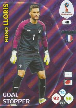 Hugo Lloris France Panini 2018 World Cup Goal Stopper #411