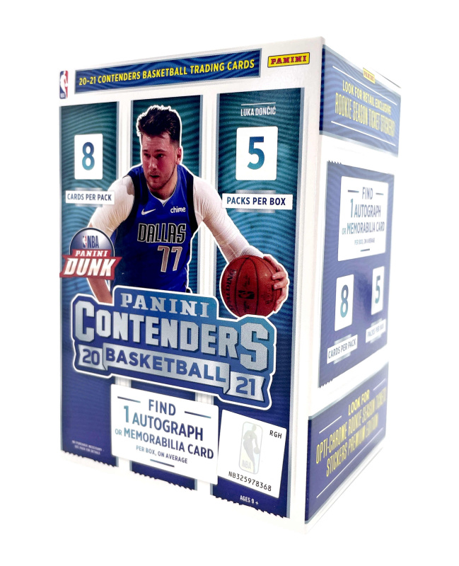 Panini Contenders Basketball 2020/21 5-Pack Blaster Box NBA