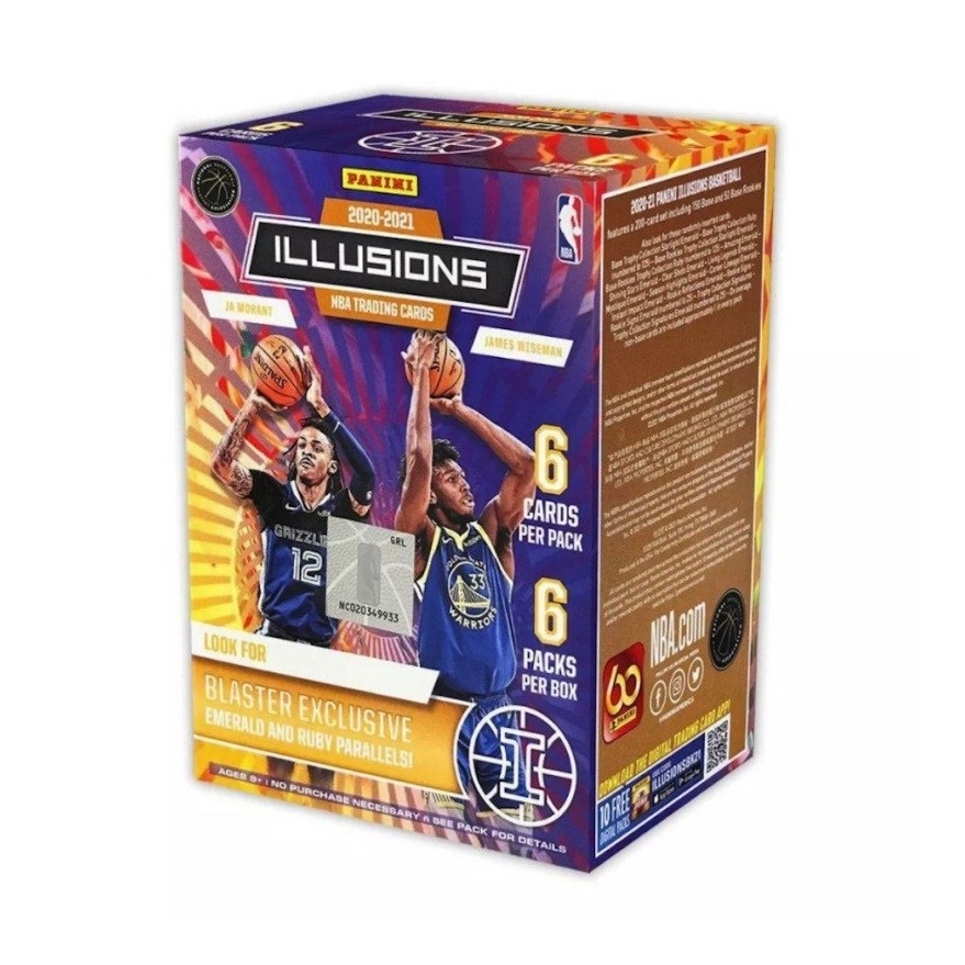 Panini Illusions 2020/21 NBA Basketball 6-Pack Blaster Box